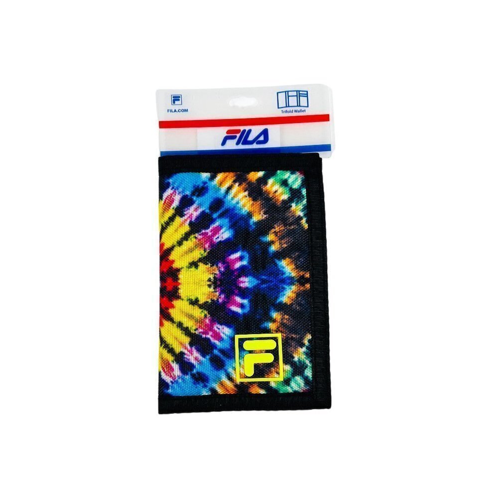FILA Tri-Fold Tie Dye Mens Wallet